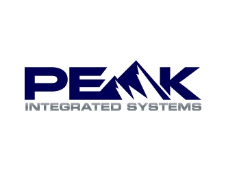 Peak Integrated Systems logo design by jaize