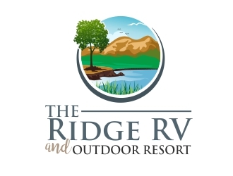 The Ridge RV and Outdoor Resort  logo design by amar_mboiss