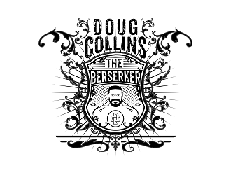 Doug The Berserker Collins logo design by Republik
