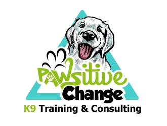 Pawsitive Change K9 Training & Consulting logo design by aRBy
