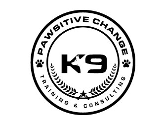 Pawsitive Change K9 Training & Consulting logo design by REDCROW
