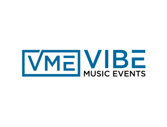 Vibe Music Events logo design by rief