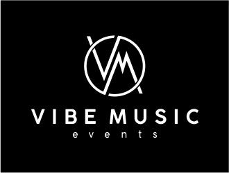 Vibe Music Events logo design by MariusCC