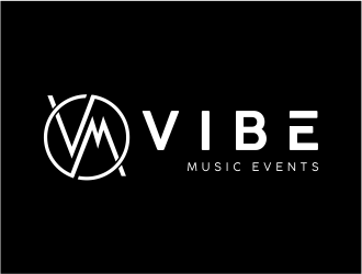 Vibe Music Events logo design by MariusCC