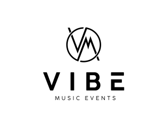 Vibe Music Events logo design by MariusCC