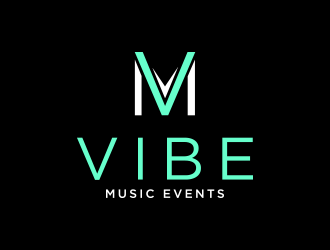 Vibe Music Events logo design by Inlogoz