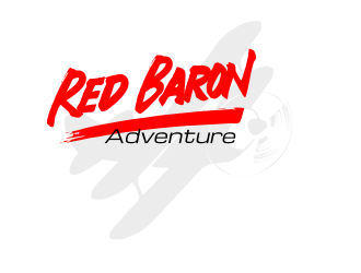 Red Baron Adventure logo design by Rossee