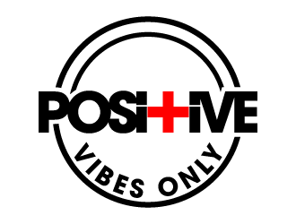 Positive Vibes Only logo design by torresace