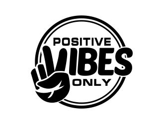 Positive Vibes Only logo design by ChilmiFahruzi