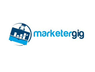 marketergigs.com logo design by BeDesign