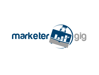 marketergigs.com logo design by BeDesign