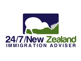 24/7/New Zealand Immigration Adviser logo design by logoguy