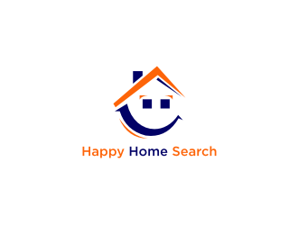 HappyHomeSearch logo design by logitec