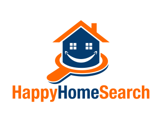 HappyHomeSearch logo design by maseru