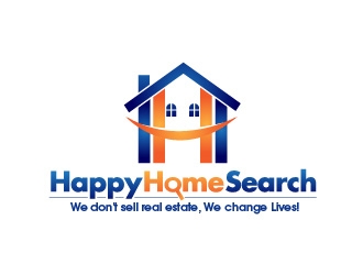 HappyHomeSearch logo design by usef44