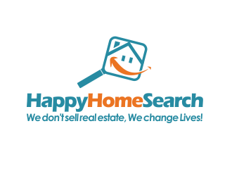 HappyHomeSearch logo design by YONK