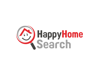 HappyHomeSearch logo design by logy_d