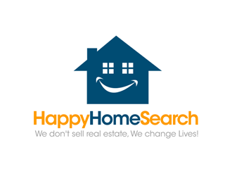 HappyHomeSearch logo design by kunejo