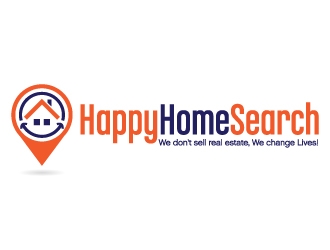 HappyHomeSearch logo design by zakdesign700