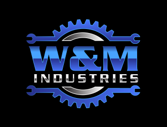 W&M Industries logo design by keylogo