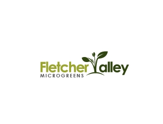 Fletcher Valley Microgreens logo design by art-design