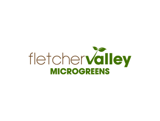 Fletcher Valley Microgreens logo design by torresace