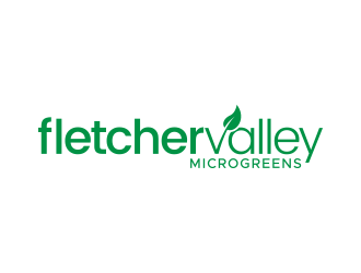 Fletcher Valley Microgreens logo design by lexipej