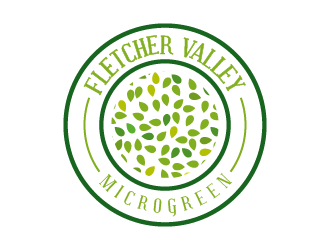 Fletcher Valley Microgreens logo design by spiritz