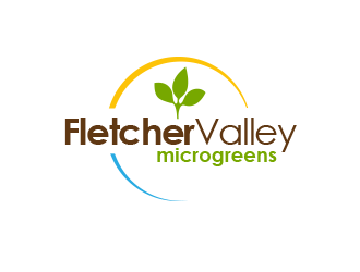Fletcher Valley Microgreens logo design by BeDesign
