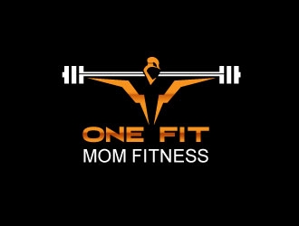 One Fit Mom Fitness logo design by uttam