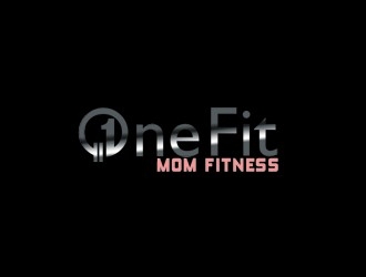 One Fit Mom Fitness logo design by bougalla005
