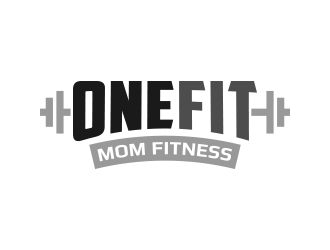 One Fit Mom Fitness logo design by lexipej