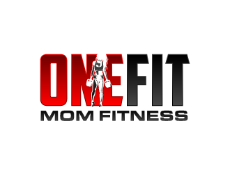 One Fit Mom Fitness logo design by torresace