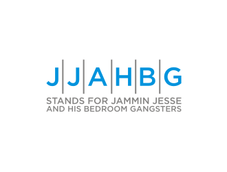 JJAHBG  (Stands for Jammin Jesse and His Bedroom Gangsters) logo design by rief