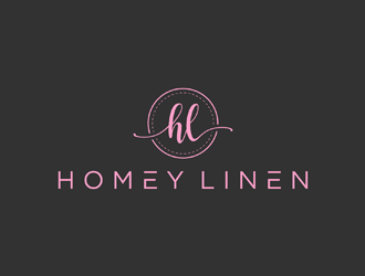 Homey Linen logo design by alby