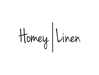 Homey Linen logo design by rief