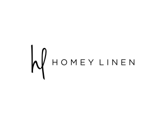 Homey Linen logo design by asyqh