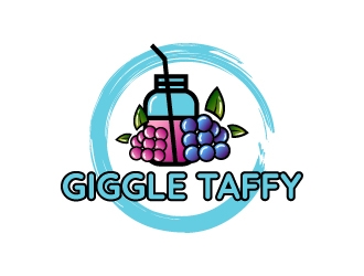 Giggle Taffy logo design by BaneVujkov