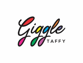 Giggle Taffy logo design by rokenrol
