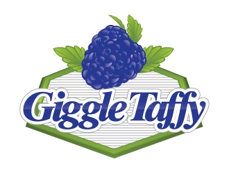 Giggle Taffy logo design by Suvendu