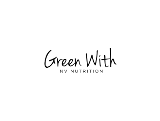 Green With NV Nutrition logo design by dewipadi