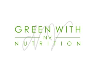 Green With NV Nutrition logo design by Adundas