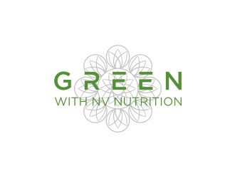 Green With NV Nutrition logo design by vostre