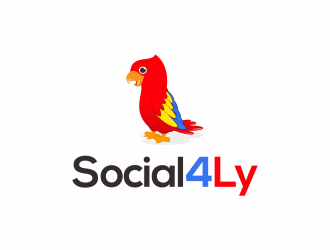 Social4Ly logo design by huma