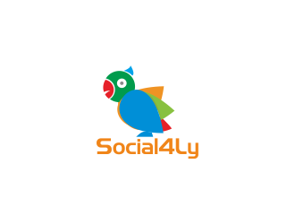 Social4Ly logo design by Greenlight