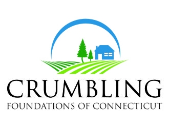 Crumbling Foundations of Connecticut logo design by jetzu
