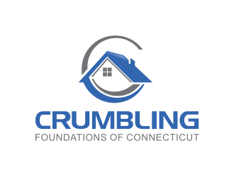 Crumbling Foundations of Connecticut logo design by tsumech