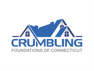 Crumbling Foundations of Connecticut logo design by tsumech