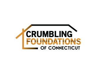 Crumbling Foundations of Connecticut logo design by Webphixo
