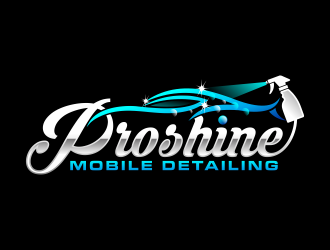 Proshine Mobile Detailing logo design by hidro